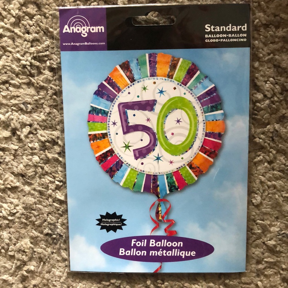 ‘50’ Foil Balloon